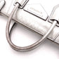 GIVENCHY Antigona Handbag, Leather, Silver, Women's, 2-Way Crossbody, Silver Hardware