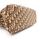 Christian Dior Trotter Tote Bag, Canvas and Leather, Brown