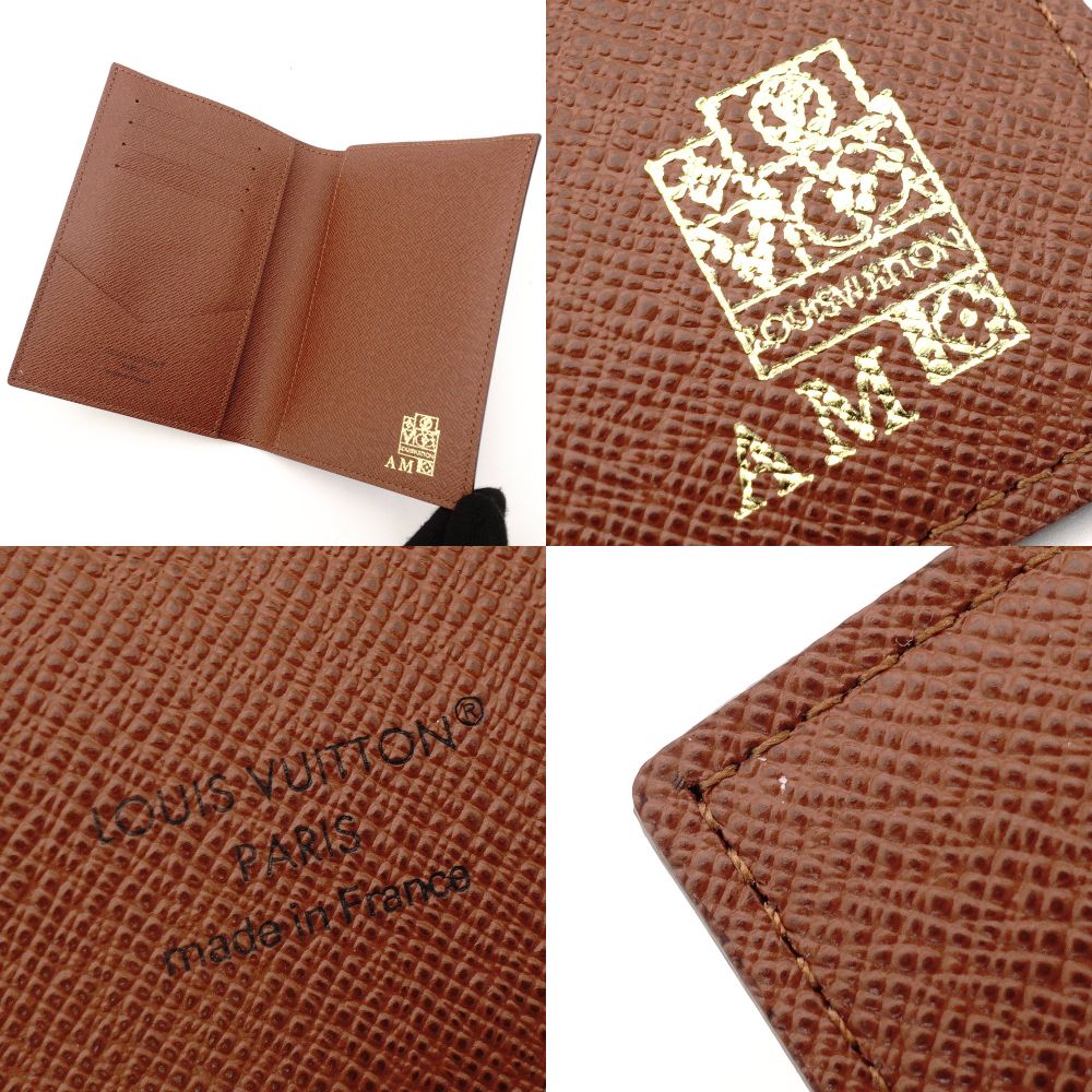 Louis Vuitton Monogram Canvas Couverture Tour Passport NM M64502 Notebook Cover 7-9-358