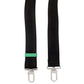 LOUIS VUITTON Signature Strap Black × Green Shoulder Strap 7-9-701