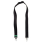 LOUIS VUITTON Signature Strap Black × Green Shoulder Strap 7-9-701