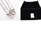 GIVENCHY Antigona Handbag, Leather, Silver, Women's, 2-Way Crossbody, Silver Hardware