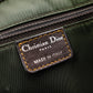 Christian Dior Trotter Tote Bag, Canvas and Leather, Brown