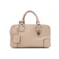 LOEWE Mia Chain Bag Zucca Handbag, Canvas/Leather, Brown Tones