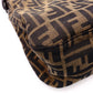 FENDI Mamma Bucket Zucca Shoulder Bag, Canvas/Leather, Black, Women's, Silver Hardware, FF Logo
