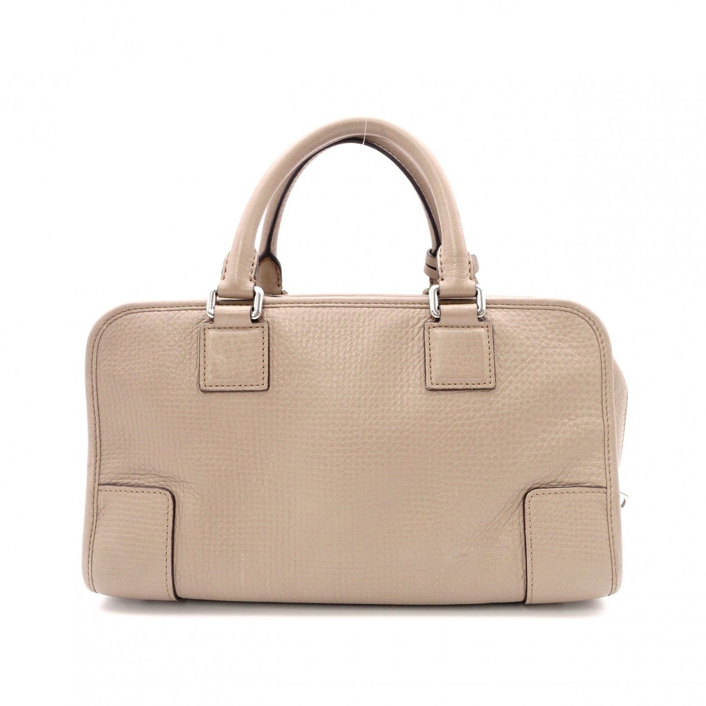 LOEWE ロエベ アマソナ28 ハンドバッグ キャンバス/レザー ブラウン系【中古】 レディース