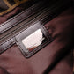 FENDI Mamma Bucket Zucca Shoulder Bag, Canvas/Leather, Black, Women's, Silver Hardware, FF Logo