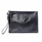 FENDI Clutch Bag, Leather, Black, Women's, Pouch, Logo, Black, Men's, Women's