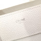 CELINE Micro Shopper Luggage Shoulder Bag, Leather, White