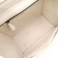 CELINE Micro Shopper Luggage Shoulder Bag, Leather, White