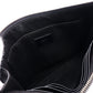 FENDI Clutch Bag, Leather, Black, Women's, Pouch, Logo, Black, Men's, Women's