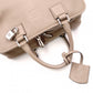 LOEWE Mia Chain Bag Zucca Handbag, Canvas/Leather, Brown Tones