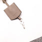 LOEWE Mia Chain Bag Zucca Handbag, Canvas/Leather, Brown Tones