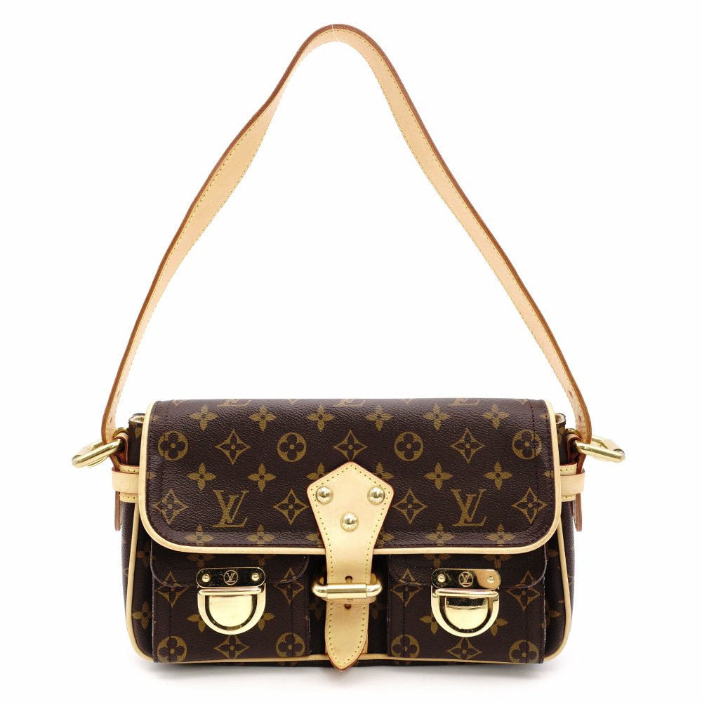 Louis Vuitton Hudson PM Shoulder Bag Monogram Leather 7-7-288