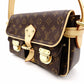 Louis Vuitton Hudson PM Shoulder Bag Monogram Leather 7-7-288