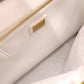 FENDI Peekaboo Handbag, Leather, Brown, 2-Way Crossbody, Silver Hardware