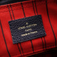 LOUIS VUITTON Speedy 25 Monogram Empreinte Handbag, Leather, Navy, 2-Way