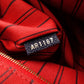 LOUIS VUITTON Speedy 25 Monogram Empreinte Handbag, Leather, Navy, 2-Way
