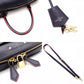 LOUIS VUITTON Speedy 25 Monogram Empreinte Handbag, Leather, Navy, 2-Way