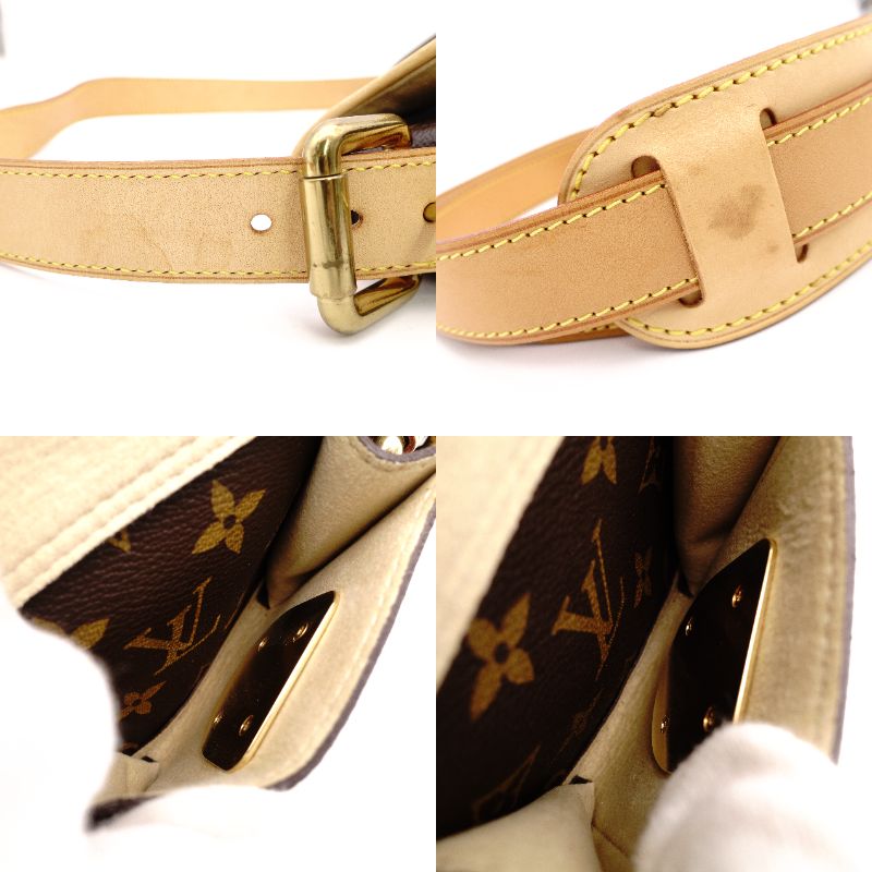 Louis Vuitton Hudson PM Shoulder Bag Monogram Leather 7-7-288