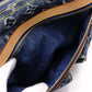 Louis Vuitton Baggy PM Monogram Denim Shoulder Bag, Denim/Leather, Blue Tones, Single-Shoulder