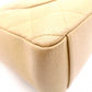 CHANEL PST Matelassé Shoulder Bag, Leather, Beige, Gold Hardware