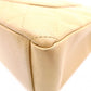 CHANEL PST Matelassé Shoulder Bag, Leather, Beige, Gold Hardware