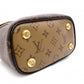 LOUIS VUITTON Monogram Reverse Vanity Handbag 2-Way Brown Tone Shoulder Bag PVC R8011023