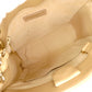 CHANEL PST Matelassé Shoulder Bag, Leather, Beige, Gold Hardware