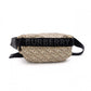 BURBERRY TB Monogram Body Bag, Canvas/Leather, Beige, Belt Bag