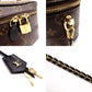 LOUIS VUITTON Monogram Reverse Vanity Handbag 2-Way Brown Tone Shoulder Bag PVC R8011023