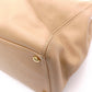 CHANEL Executive Tote Shoulder Bag, Leather, Beige, Women's, 2-Way, Gold Hardware