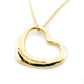 Tiffany & Co. Open Heart Necklace 18K Gold Approx. 6.1g 7-10-028