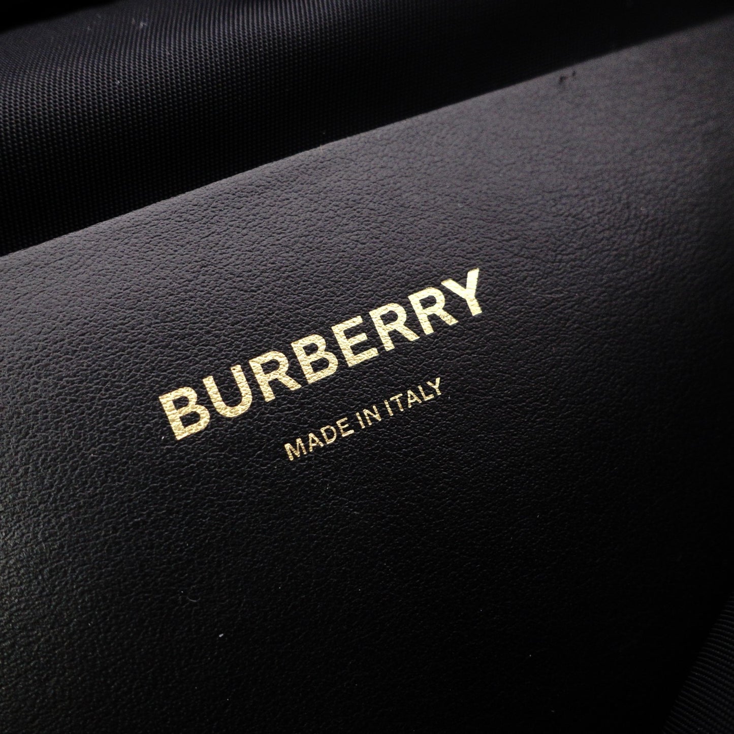 BURBERRY TB Monogram Body Bag, Canvas/Leather, Beige, Belt Bag