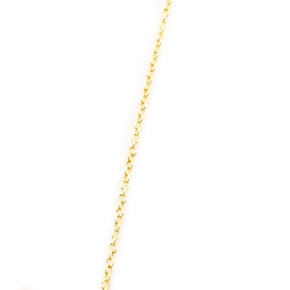 Tiffany & Co. T Smile Pendant Necklace 18K Gold Approx. 2.7g Gold 7-10-032