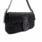 FENDI Mamma Bucket Shoulder Bag, Beads/Leather, Black, Silver Hardware