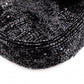 FENDI Mamma Bucket Shoulder Bag, Beads/Leather, Black, Silver Hardware