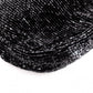 FENDI Mamma Bucket Shoulder Bag, Beads/Leather, Black, Silver Hardware