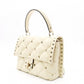 Valentino Garavani Handbag, Leather, Off-White, 2-Way