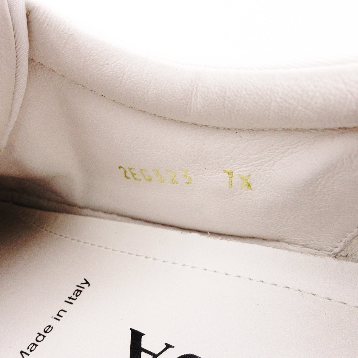PRADA White Gabardine and Nylon Sneakers, Nylon, White, Women's, 7.5 (approx. 24.5 cm)