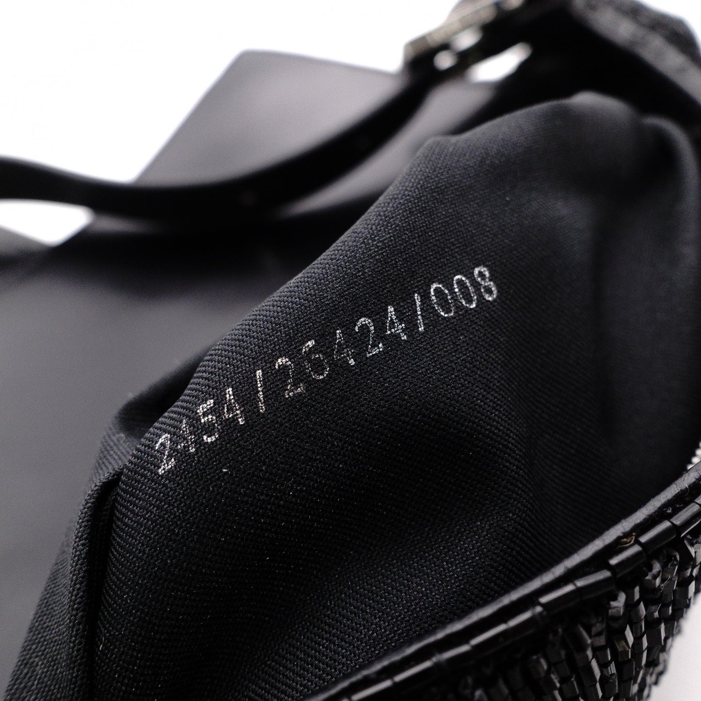 FENDI Mamma Bucket Shoulder Bag, Beads/Leather, Black, Silver Hardware