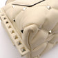 Valentino Garavani Handbag, Leather, Off-White, 2-Way