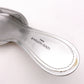 LOUIS VUITTON Revival Mules Sandals Silver leather Women