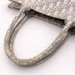 Christian Dior Oblique Book Tote Tote Bag, Canvas, Gray, Women's, Logo