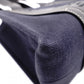 Chloe Woody Shoulder Bag, Canvas/Leather, Navy and Black Tote Bag