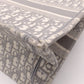 Christian Dior Oblique Book Tote Tote Bag, Canvas, Gray, Women's, Logo