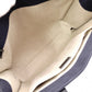 Chloe Woody Shoulder Bag, Canvas/Leather, Navy and Black Tote Bag