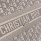 Christian Dior Oblique Book Tote Tote Bag, Canvas, Gray, Women's, Logo