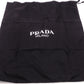 PRADA White Gabardine and Nylon Sneakers, Nylon, White, Women's, 7.5 (approx. 24.5 cm)