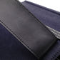 Chloe Woody Shoulder Bag, Canvas/Leather, Navy and Black Tote Bag